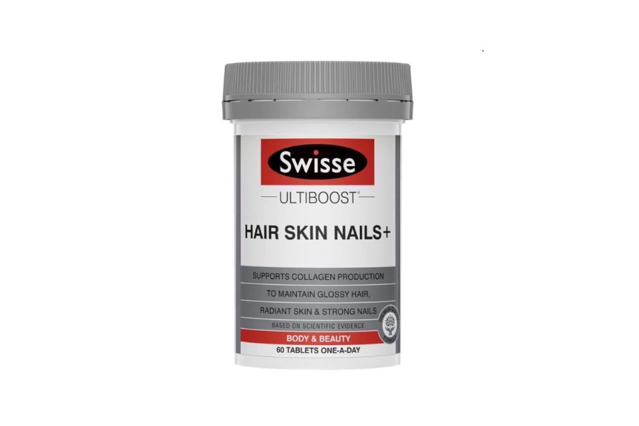 Swisse Hair Skin Nails thúc đẩy sự sản xuất collagen cho làn da tươi trẻ