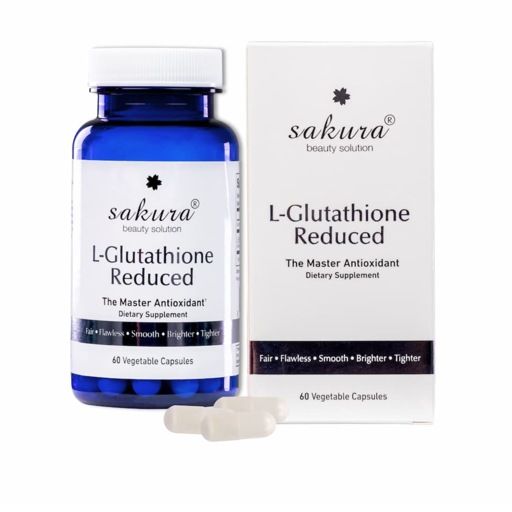 Sakura L-Glutathione Reduced làm mờ thâm nám và dưỡng trắng da